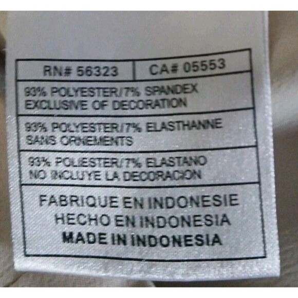 Nike Golf Tennis  Dri Fit Athletic Skort/Skirt Khaki Beige Womens 8-Med NEW - Picture 15 of 16